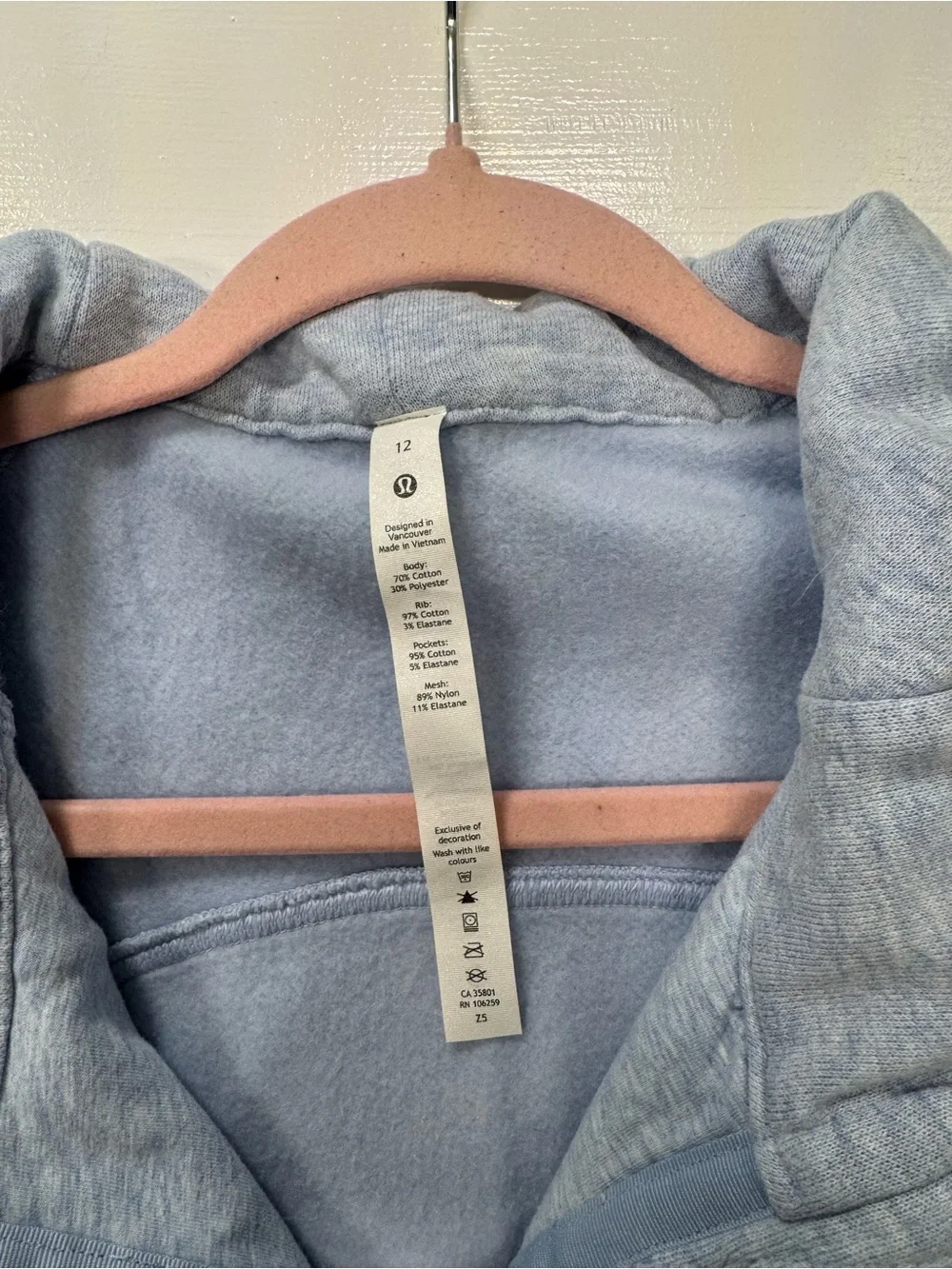 lululemon scuba hoodie